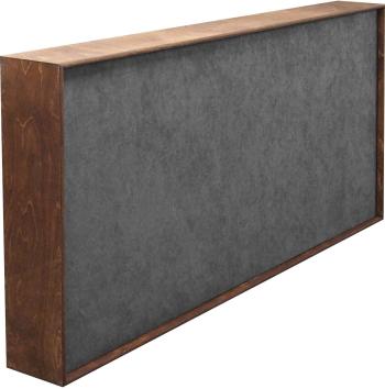 Mega Acoustic FiberExcellent120 Walnut/Gray Absorpční dřevěný panel