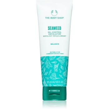 The Body Shop Seaweed Oil-Control Exfoliator jemný exfoliační gel s peelingovým efektem 125 ml