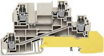 Řad. svorka do rozváděče Weidmüller WDL 2.5/L/L/PE (1030200000), šedá/zel.žlut.