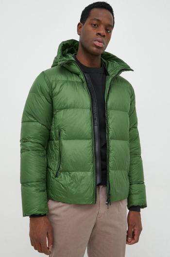Péřová bunda Bomboogie pánská, zelená barva, zimní