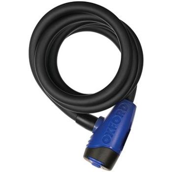 OXFORD zámek CABLE12, (kouřový, průměr lanka 12 mm, délka 1,8 m) (LK245)