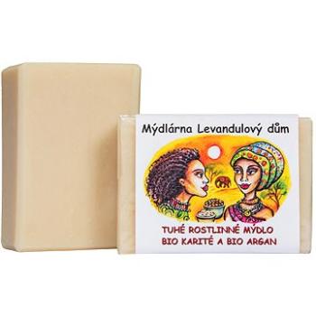 LEVANDULOVÝ DŮM Tuhé rostlinné mýdlo Bio karité a Bio argan 120 g (8592404010010)