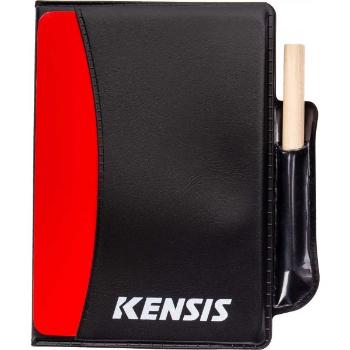Kensis CARD SET Karty pro rozhodčí, černá, velikost UNI