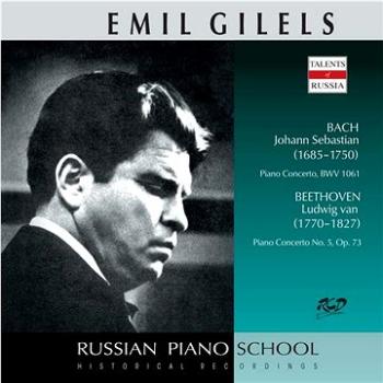 Gilels Emil: Bach - Piano Concerto, BWV 1061 / Beethoven - Piano Concerto - CD (RCD16368)