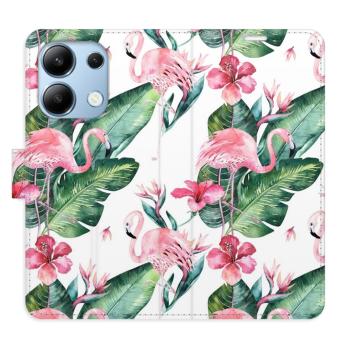 Flipové pouzdro iSaprio - Flamingos Pattern - Xiaomi Redmi Note 13