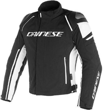 Dainese Racing 3 D-Dry Black/White 52 Textilní bunda