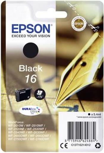 Epson Ink T1621, 16 originál černá C13T16214012