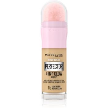 Maybelline Instant Perfector 4-in-1 rozjasňující make-up pro přirozený vzhled odstín 1.5 Light Medium 20 ml