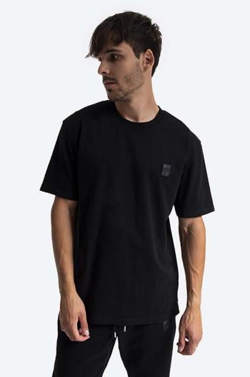 Bavlněné tričko Filling Pieces Lux Tee černá barva, 88113731861-BLACK