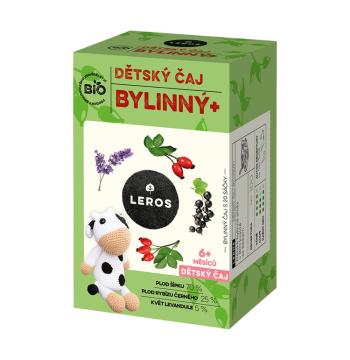 LEROS BIO Čaj dětský bylinný+ 20x2g