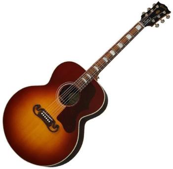 Gibson SJ-200 Studio RW Rosewood Burst Elektroakustická kytara Jumbo