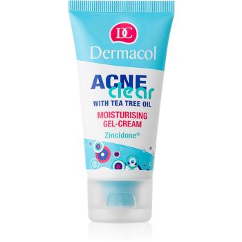 Dermacol Acne Clear hydratační gelový krém pro problematickou pleť, akné 50 ml