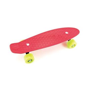 Teddies Skateboard - pennyboard - červený (8592190840037)