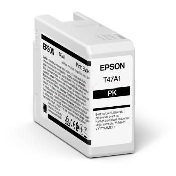 EPSON C13T47A100 - originální cartridge, fotočerná