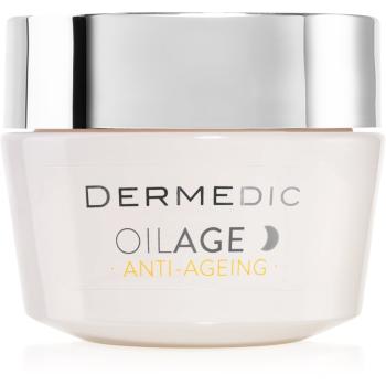 Dermedic Oilage Anti-Ageing regenerační noční krém pro obnovu hutnosti pleti 50 ml