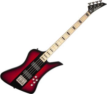 Jackson Dave Ellefson Kelly Bird IV Red Stripe Elektrická baskytara