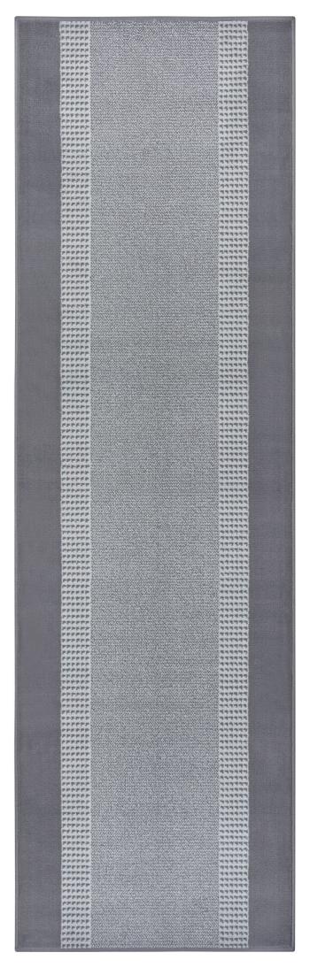 Hanse Home Collection koberce Běhoun Basic 105488 Light Grey - 80x300 cm Šedá