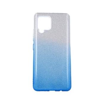 TopQ Samsung A42 glitter stříbrno-modrý 55361 (Sun-55361)