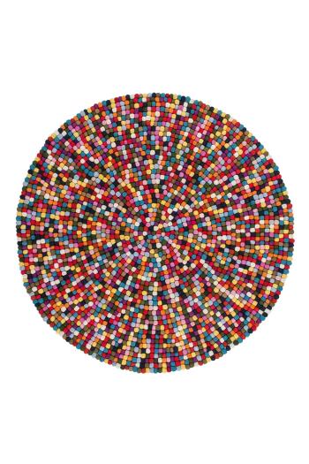 Obsession koberce Ručně tkaný kusový koberec PASSION 730 MULTI - 120x120 (průměr) kruh cm Vícebarevná