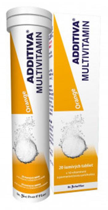 Additiva Multivitamin pomeranč 20 šumivých tablet