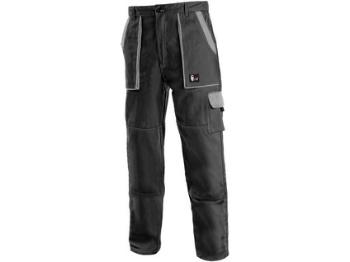 Kalhoty do pasu CXS LUXY JOSEF, pánské, černo-šedé, vel. 46