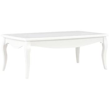 Konferenční stolek bílý 110x60x40 cm masivní borové dřevo (280000)