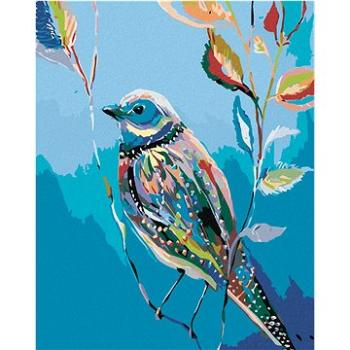 Malování podle čísel - Malovaný ptáček (HRAmal01144nad)