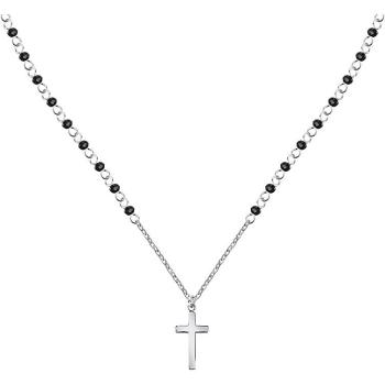 Morellato Pánský ocelový náhrdelník s křížkem Cross SKR66