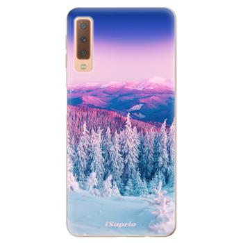 Odolné silikonové pouzdro iSaprio - Winter 01 - Samsung Galaxy A7 (2018)