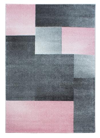 Ayyildiz koberce Kusový koberec Lucca 1810 pink - 120x170 cm Šedá