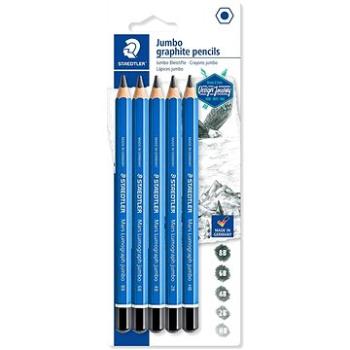 STAEDTLER Design Journey Lumograph Jumbo, šestihranná - sada 5 tvrdostí (4007817052099)