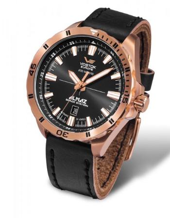 Vostok Europe Almaz Automatic Line NH35A/320B259 - Kožený řemínek