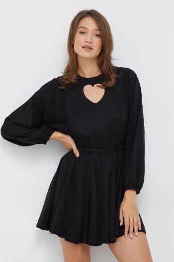 Šaty Desigual černá barva, mini