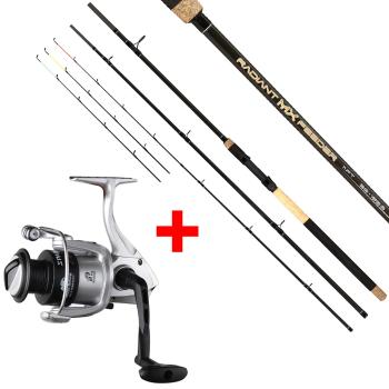 Giants fishing prut radiant mx feeder 3,6 m 50-100 g + naviják spark reel fd 4000