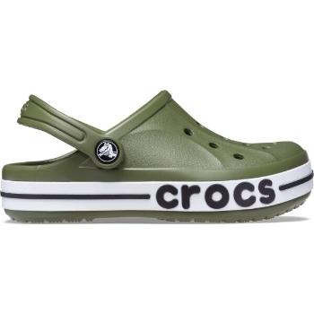 Crocs BAYABAND CLOG K Dětské pantofle, khaki, velikost 32/33