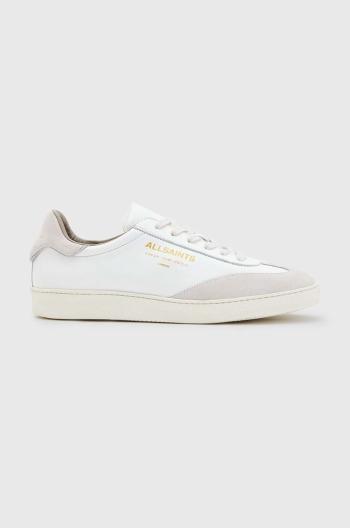 Kožené sneakers boty AllSaints THELMA bílá barva, WF715Z