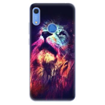 Odolné silikonové pouzdro iSaprio - Lion in Colors - Huawei Y6s