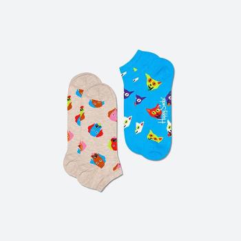 Happy Socks Dog Cat Low 2-pack DAC02-1700