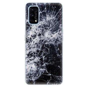 Odolné silikonové pouzdro iSaprio - Cracked - Realme 7 Pro