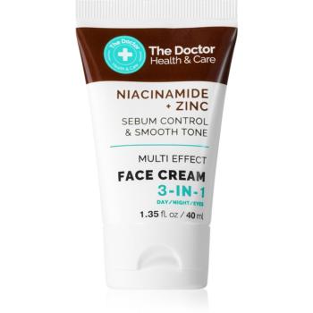 The Doctor Niacinamide + Zinc Sebum Control & Smooth tone pleťový krém na redukci mastnoty pleti 40 ml