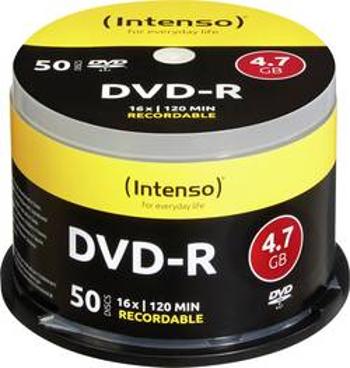 DVD-R 4.7 GB Intenso 4101155, 50 ks, vřeteno