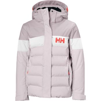Helly Hansen JR DIAMOND JACKET Dívčí lyžařská bunda, růžová, velikost 12