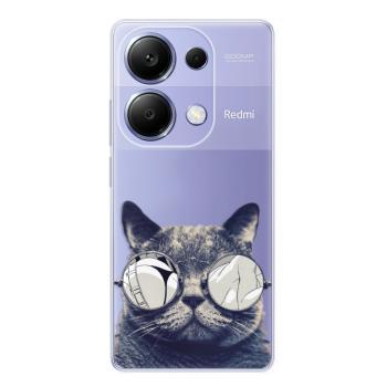 Odolné silikonové pouzdro iSaprio - Crazy Cat 01 - Xiaomi Redmi Note 13 Pro