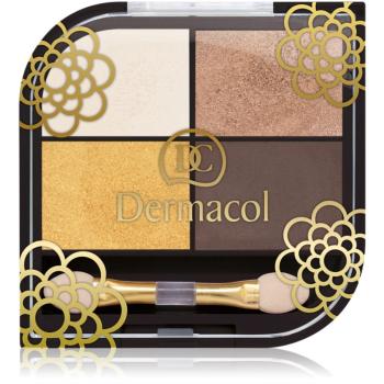 Dermacol Compact Quattro oční stíny odstín 01 8 g