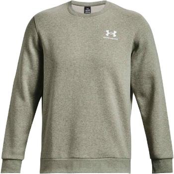 Under Armour ESSENTIAL FLEECE CREW Pánská mikina, světle zelená, velikost