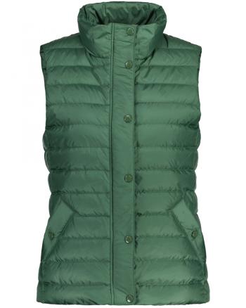 VESTA GANT LIGHT DOWN GILET zelená L