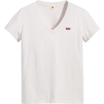 Levi's PERFECT V-NECK TEE SHIRT Dámské tričko, bílá, velikost M