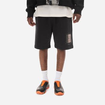 Pánské šortky A-COLD-WALL* Foil Grid Sweat Shorts ACWMB132 BLACK