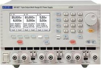 Laboratorní zdroj s nastavitelným napětím Aim TTi MX180T, 0 - 120 V, 0 - 3 A, 18 W, 180 W, Počet výstupů: 3 x