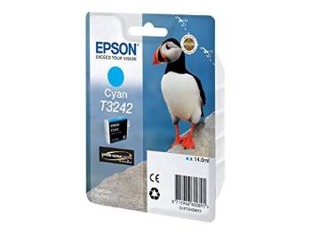 Epson T32424010 azurová (cyan) originální cartridge